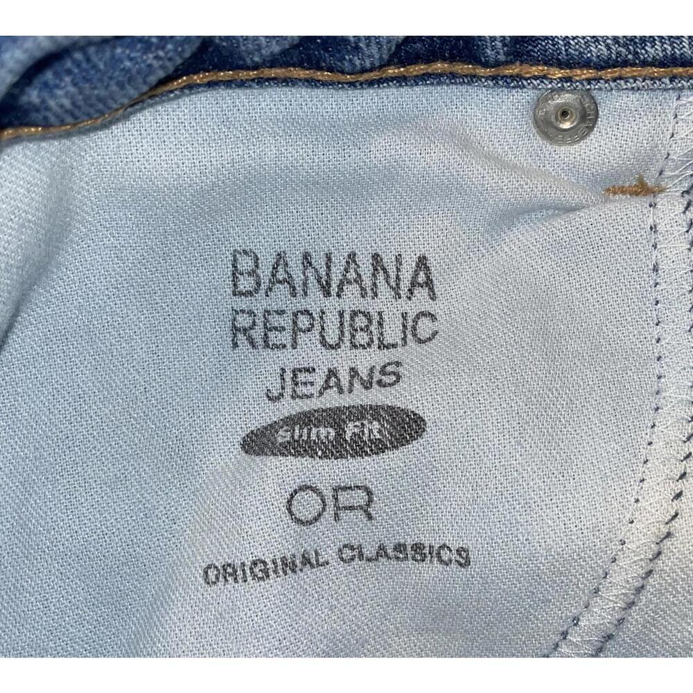 Classic Banana Republic Women’s High-Rise Tapered Light Wash Jeans, Size 0R - Picture 5 of 5